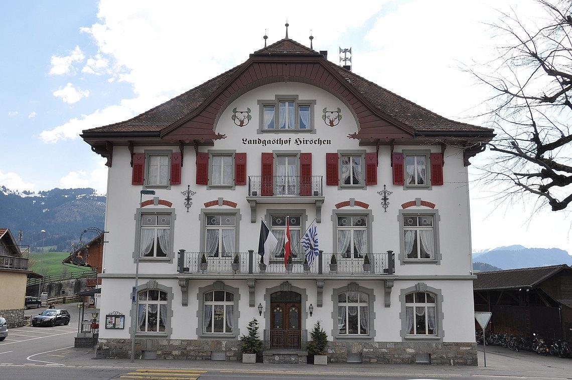Hotel Hirschen Plaffeien Eksteriør bilde